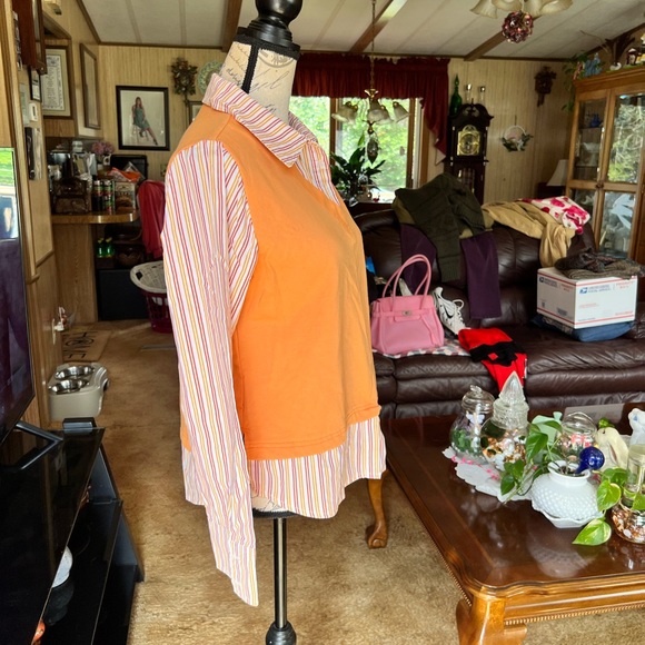 Woman’s Samantha Stuart 2 in one shirt perfect for fall - Picture 4 of 16